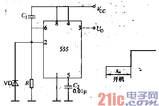 1.555開機(jī)延時(shí)輸出高電平電路.gif