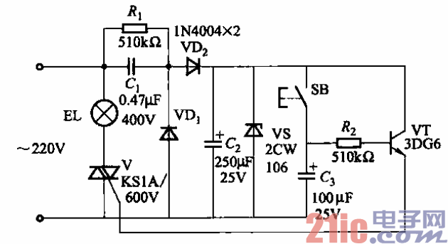 39.采用晶體管的照明延時(shí)電路之三.gif