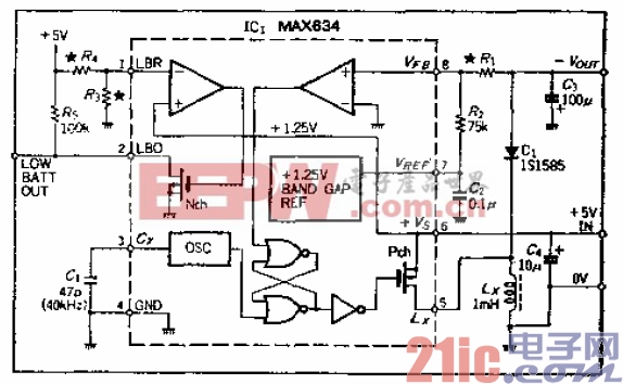 10.用+5V電源得到-5至-15V電壓的負電壓轉(zhuǎn)換器.gif