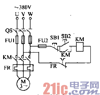 2.三相異步電動(dòng)機(jī)連續(xù)控制電路.gif